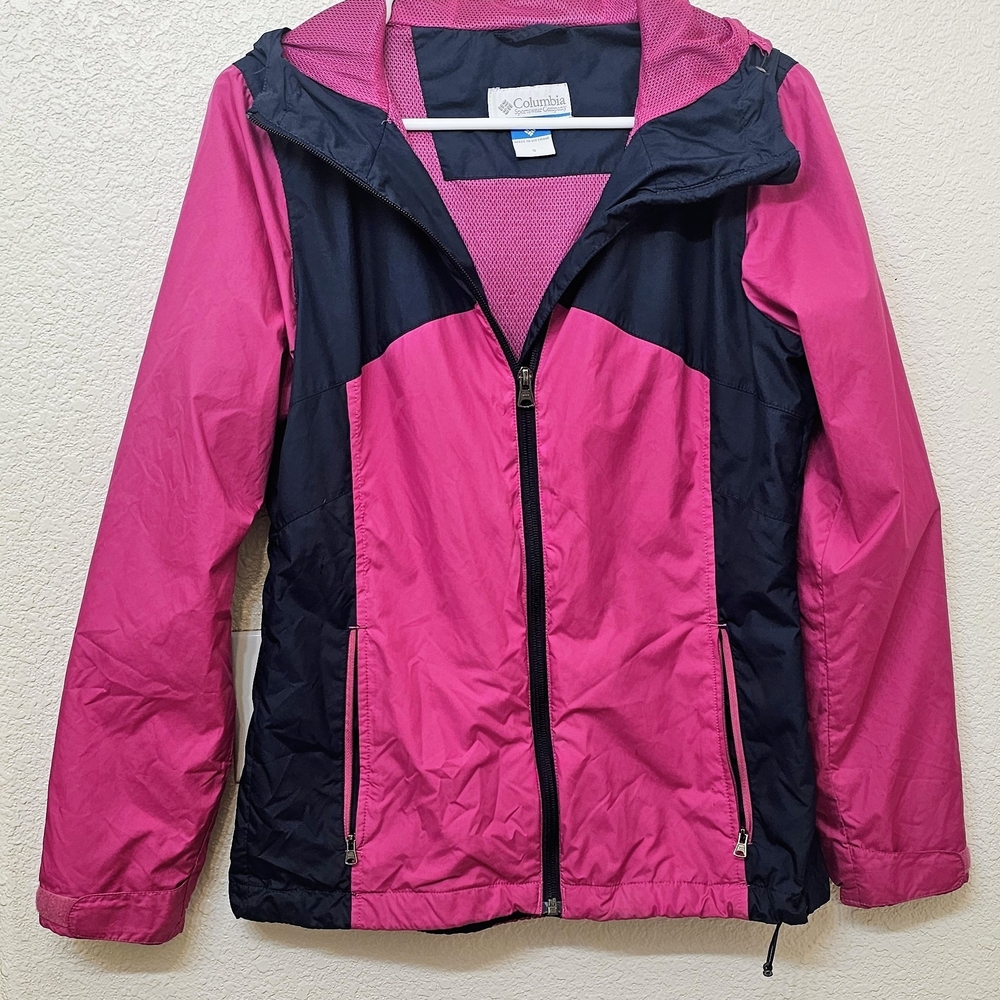 Columbia Fuchsia and Purple Outdoor Jacket